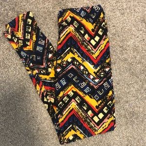 E&K multicolored leggings